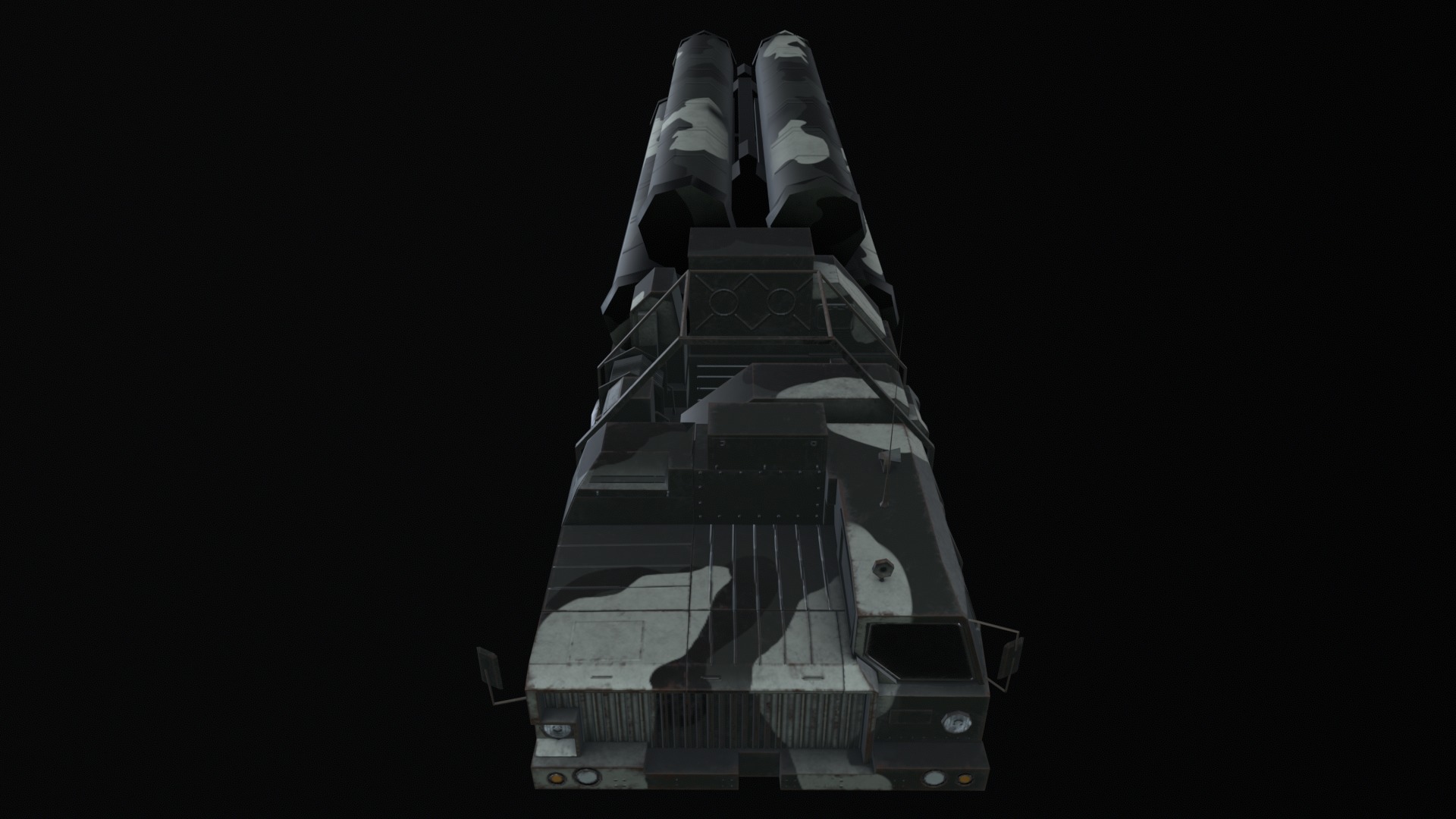 Asset - Army - S300 - 3D MODEL Low-poly Low-poly 3D model_17