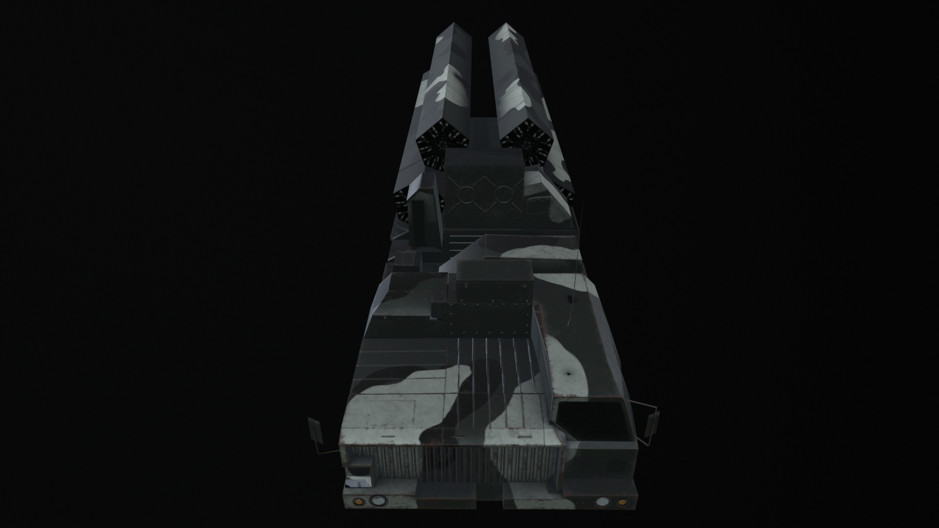 Asset - Army - S300 - 3D MODEL Low-poly Low-poly 3D model_47