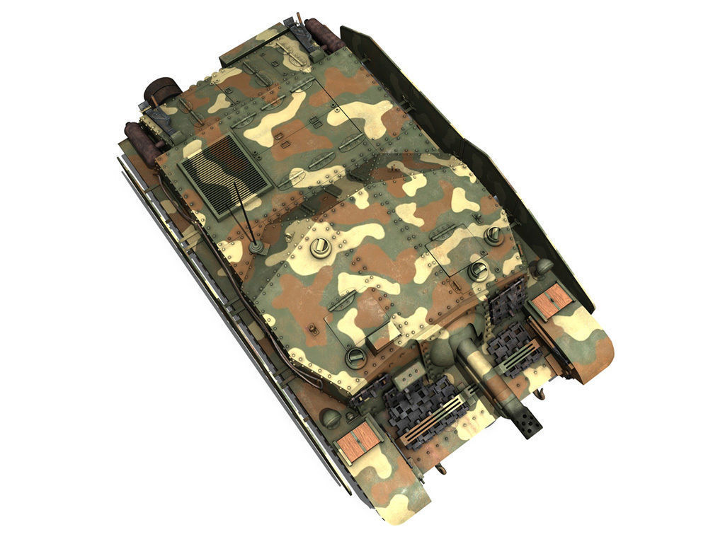 43M Zrinyi II - Hungarian Assault Gun - 3rd Battery 37 3D model_10