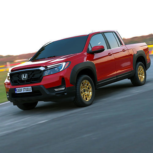 2023 Honda Ridgeline 3D model