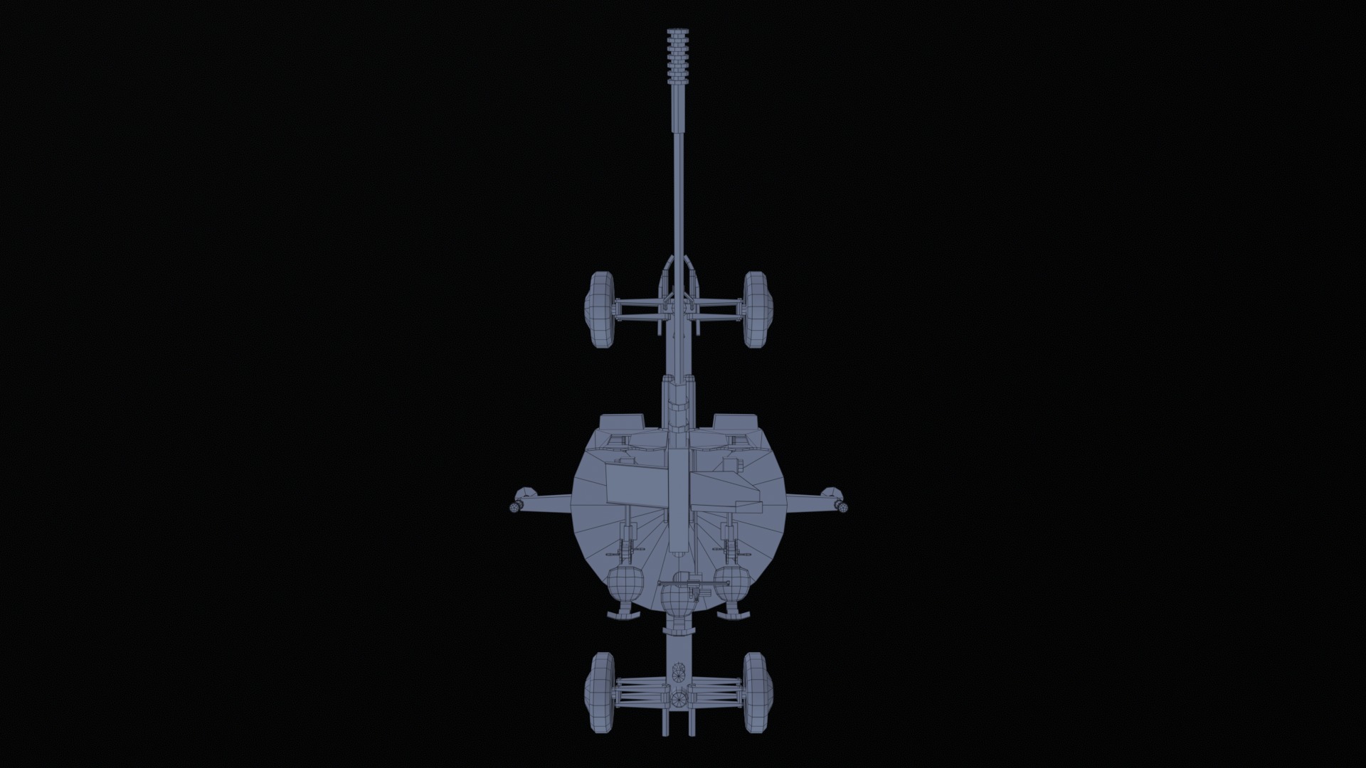 Asset - Army - S60 AZP 57mm - 3D MODEL Low-poly Low-poly 3D model_25