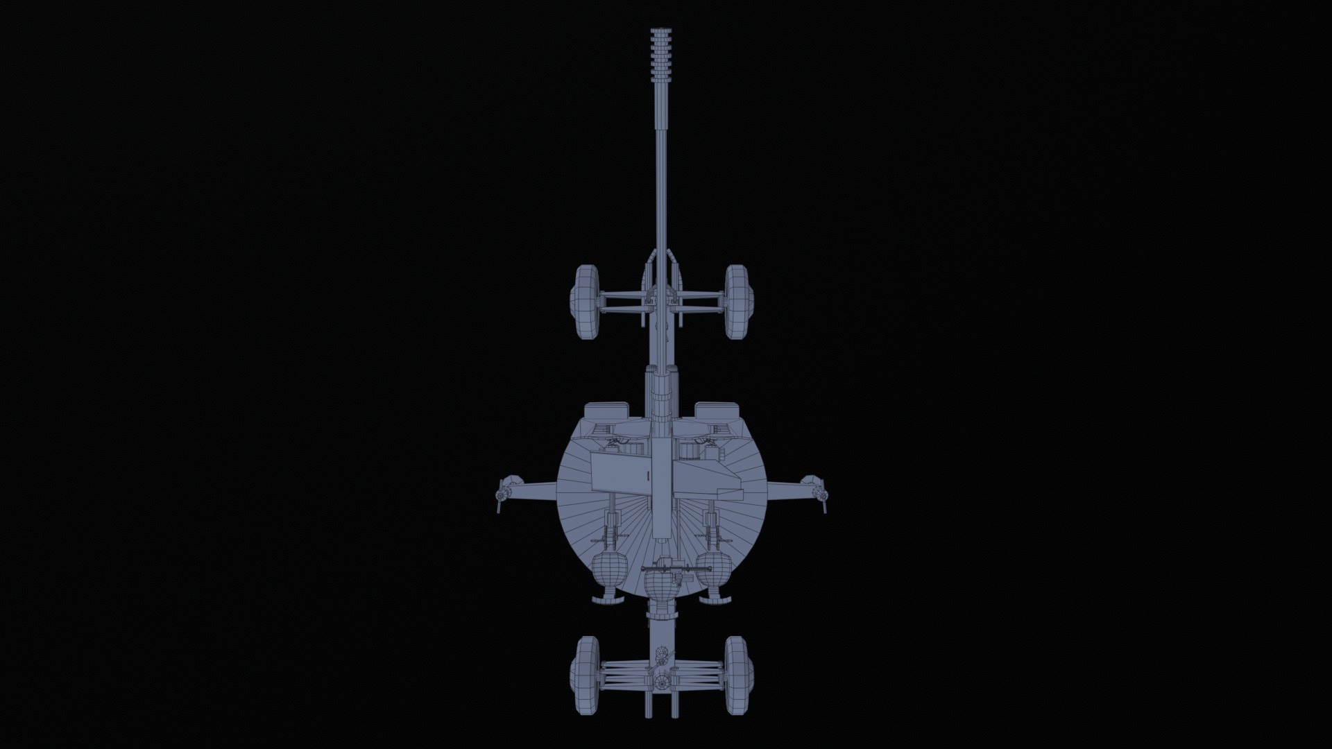 Asset - Army - S60 AZP 57mm - 3D MODEL Low-poly Low-poly 3D model_15