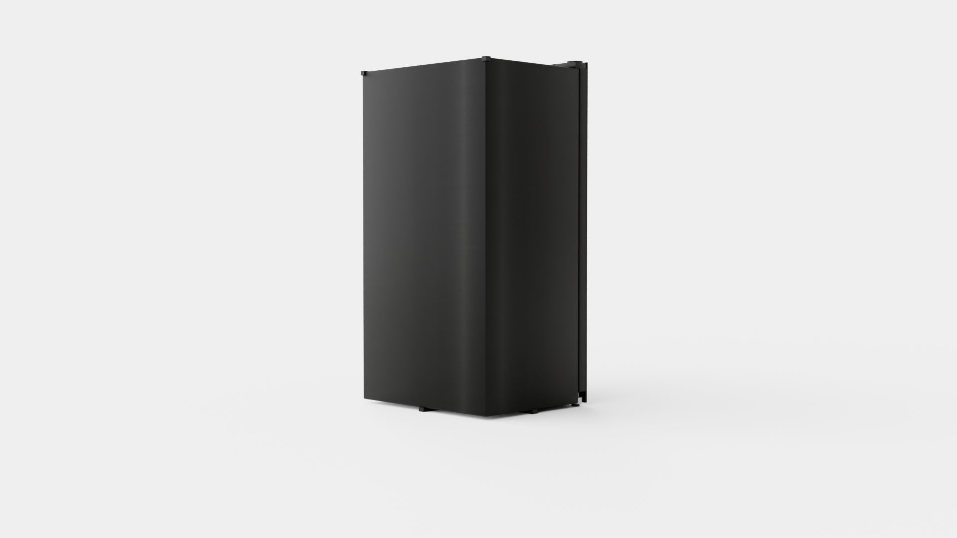 Refrigerator Low-poly 3D model_3