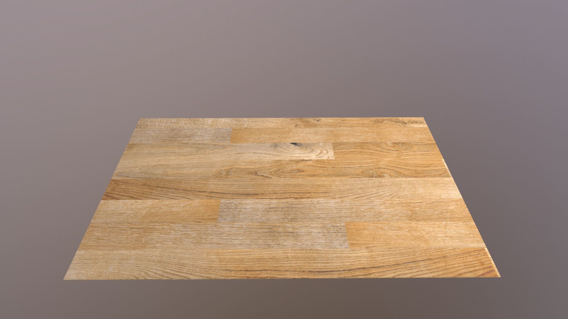 Wooden Floor Low-poly 3D model_3