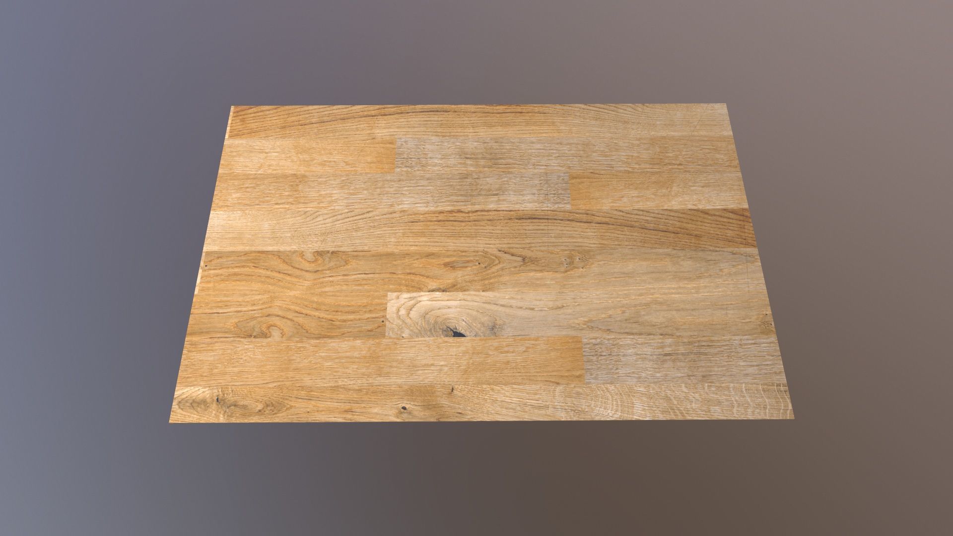 Wooden Floor Low-poly 3D model_7
