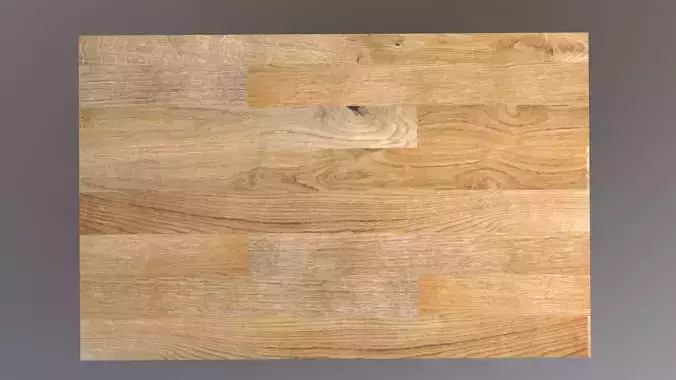 Wooden Floor Low-poly 3D model