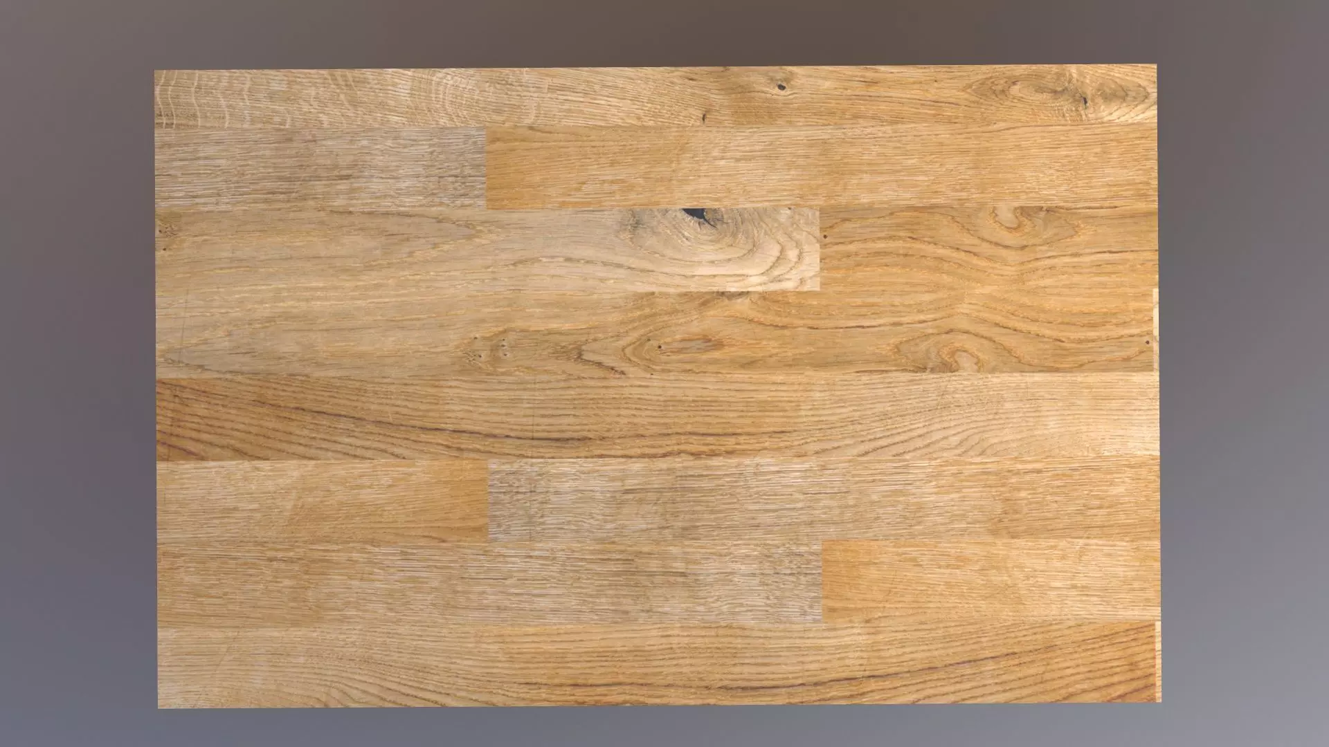 Wooden Floor Low-poly 3D model_0