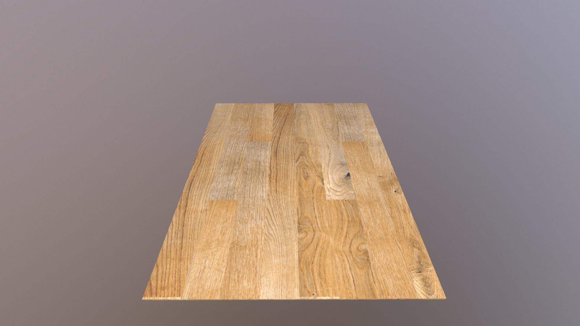 Wooden Floor Low-poly 3D model_5