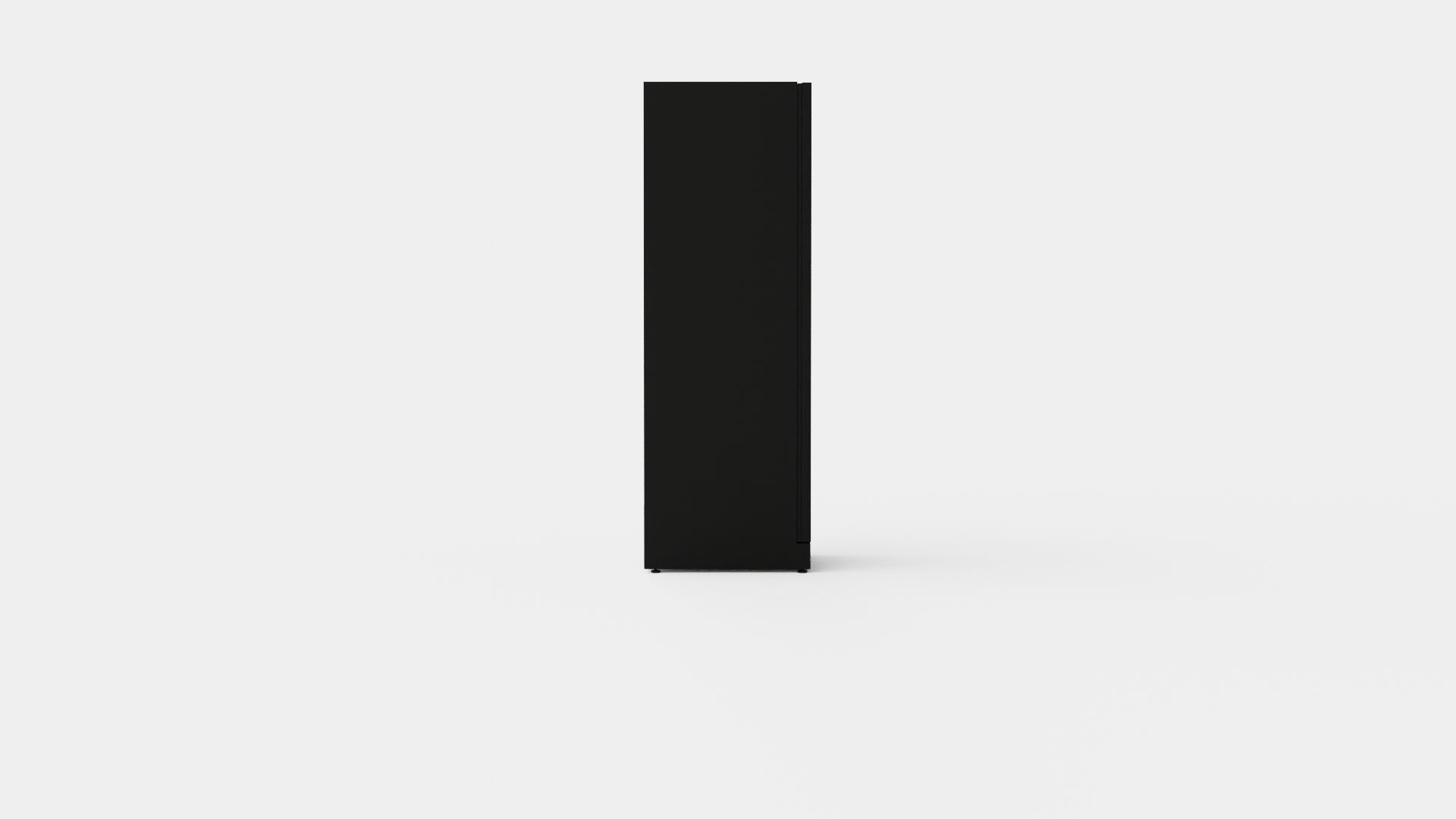 Wine Fridge Low-poly 3D model_2