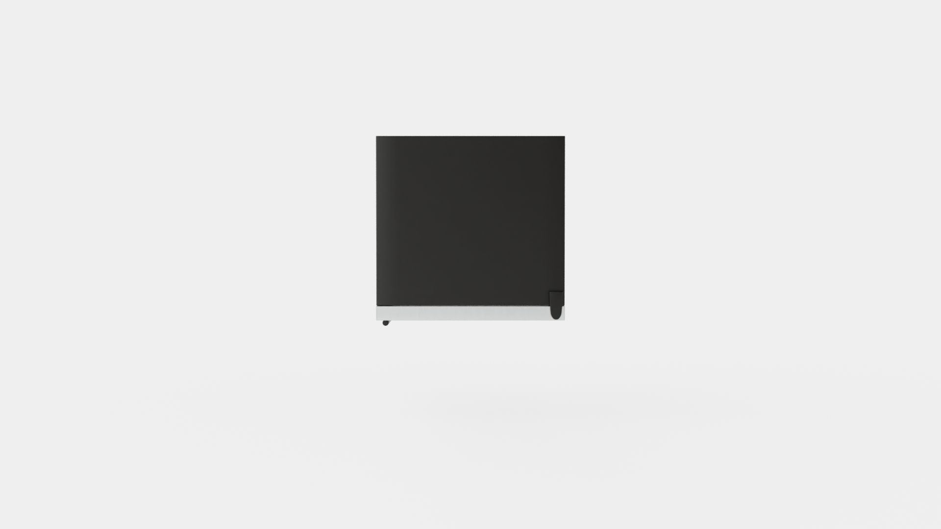 Wine Fridge Low-poly 3D model_5