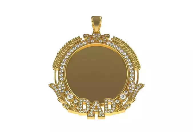 Dad Picture Pendant 04
