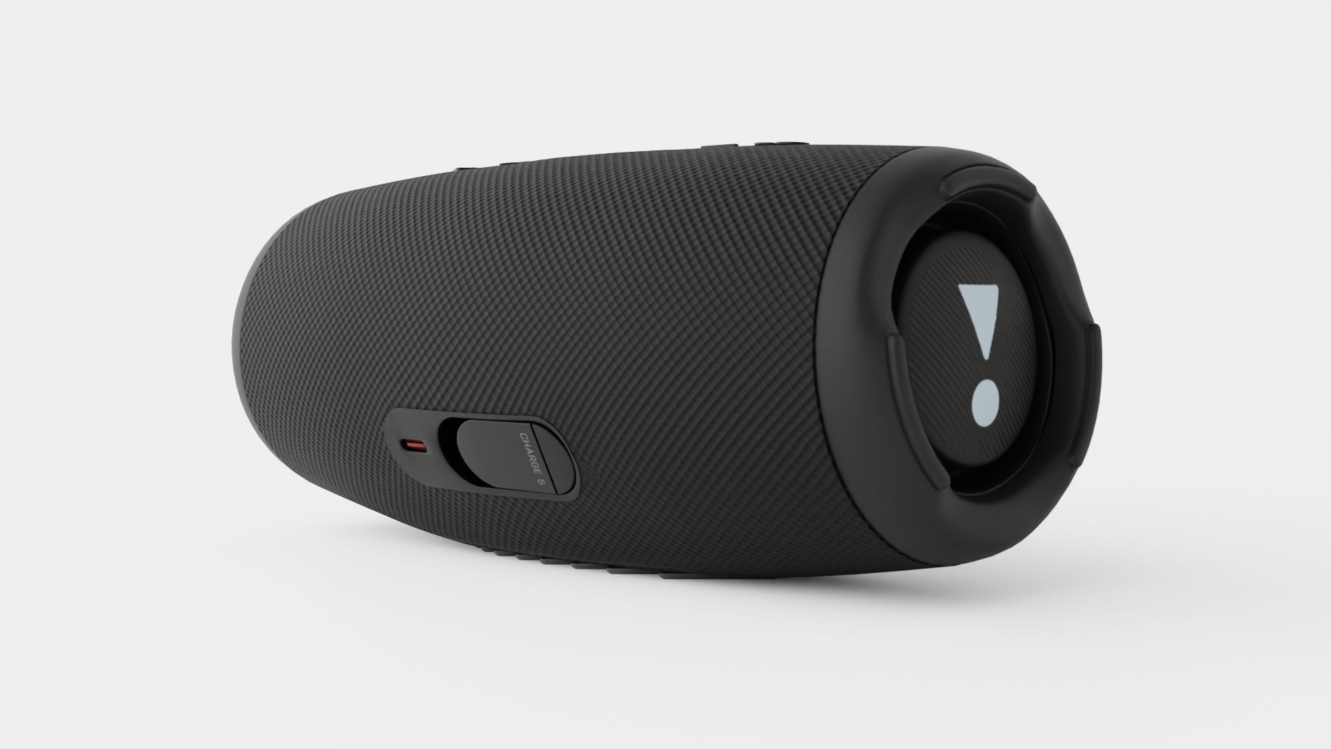 Speaker Low-poly 3D model_3