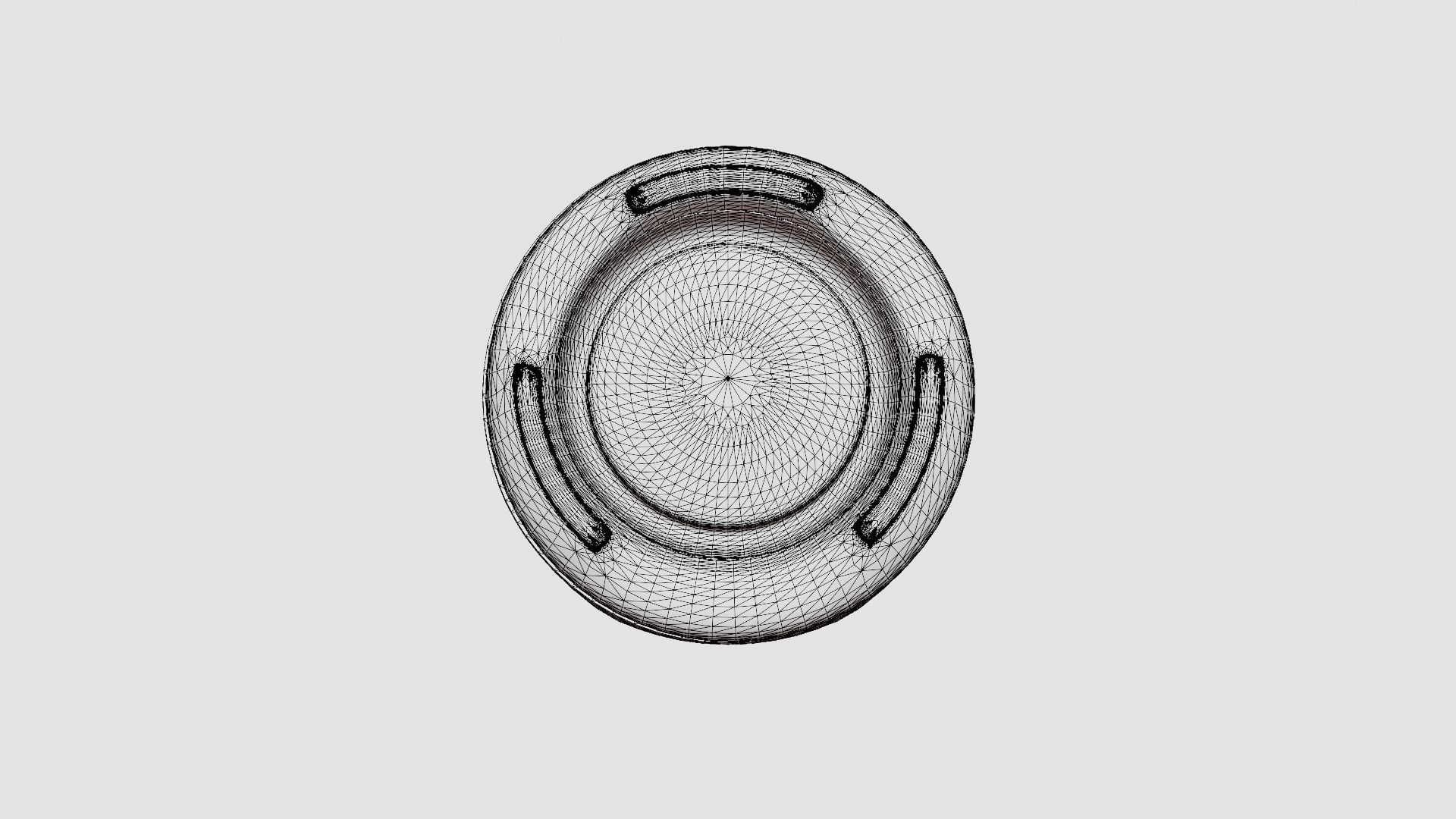 Speaker Low-poly 3D model_8