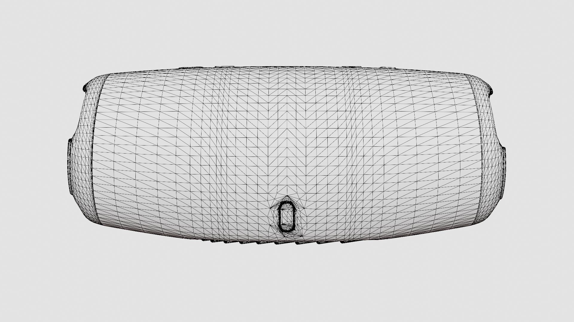 Speaker Low-poly 3D model_6