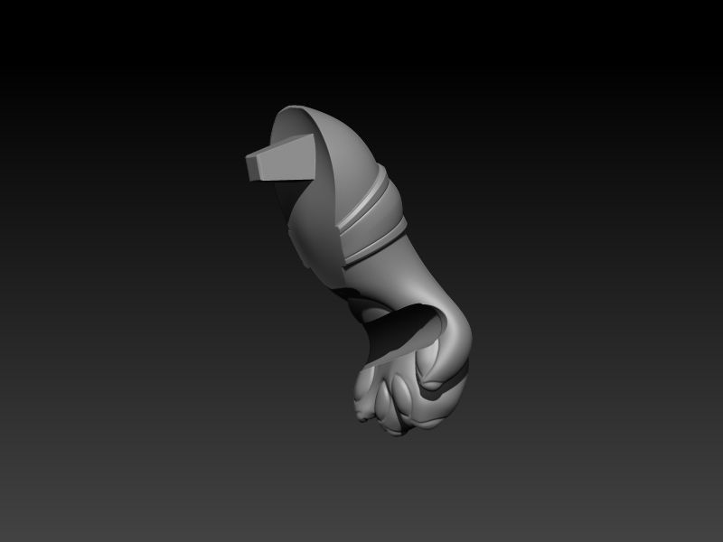 Kitty in tennis outfit 3D print model_10