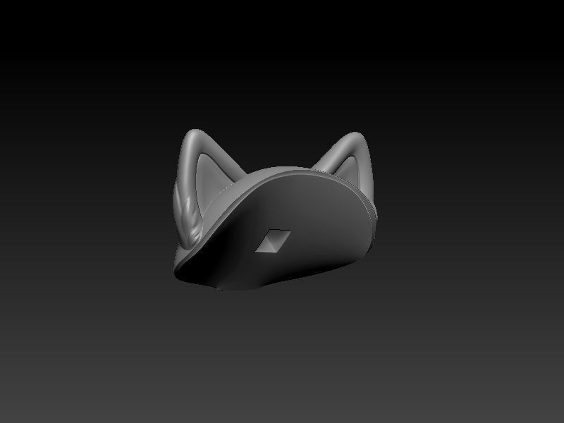 Kitty in tennis outfit 3D print model_12