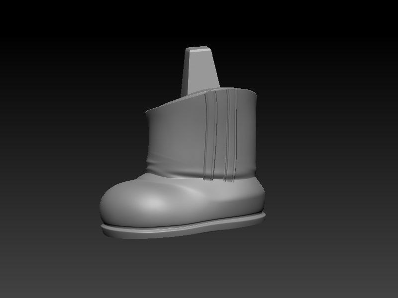 Kitty in tennis outfit 3D print model_13