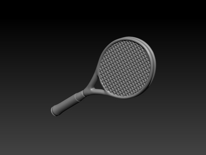 Kitty in tennis outfit 3D print model_15