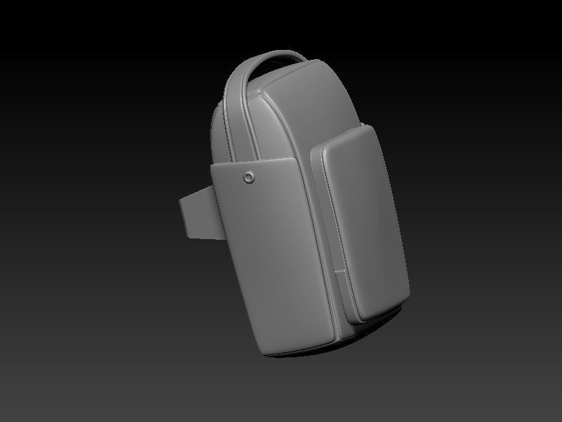 Kitty in tennis outfit 3D print model_11