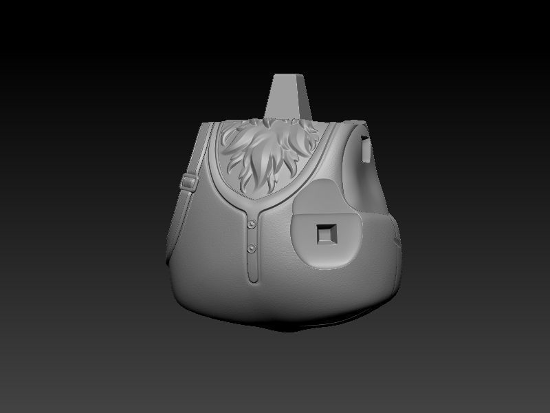 Kitty in tennis outfit 3D print model_9