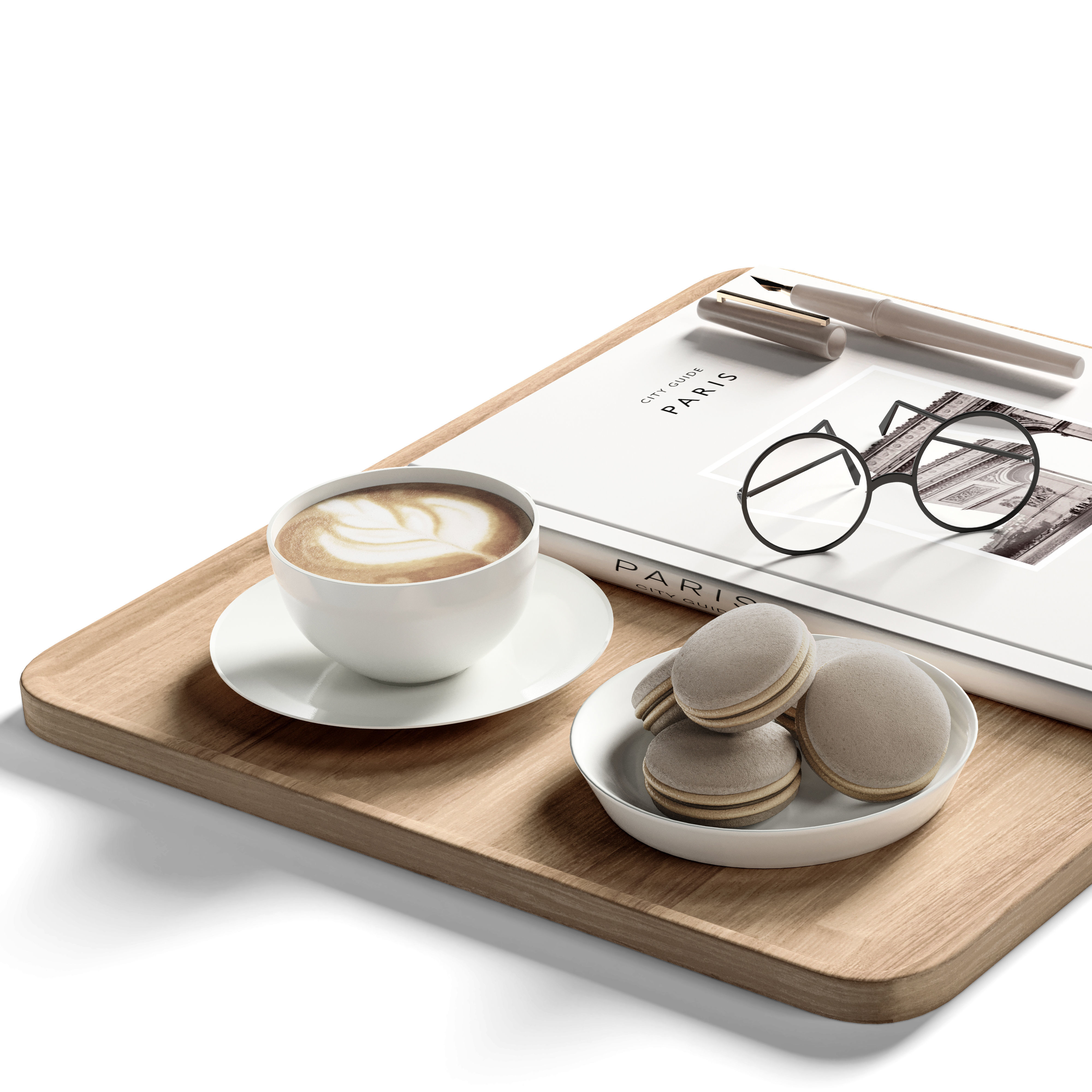 Decorative Set 12 3D model_4