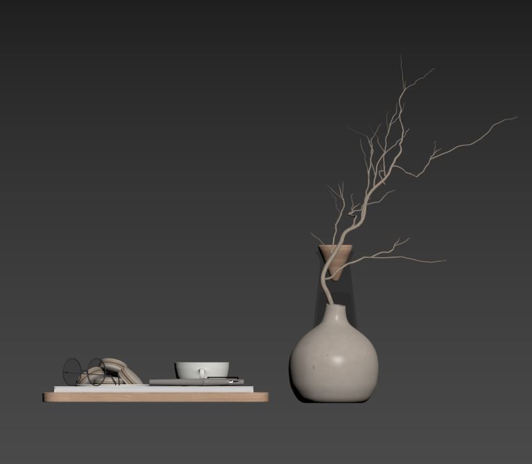 Decorative Set 12 3D model_9