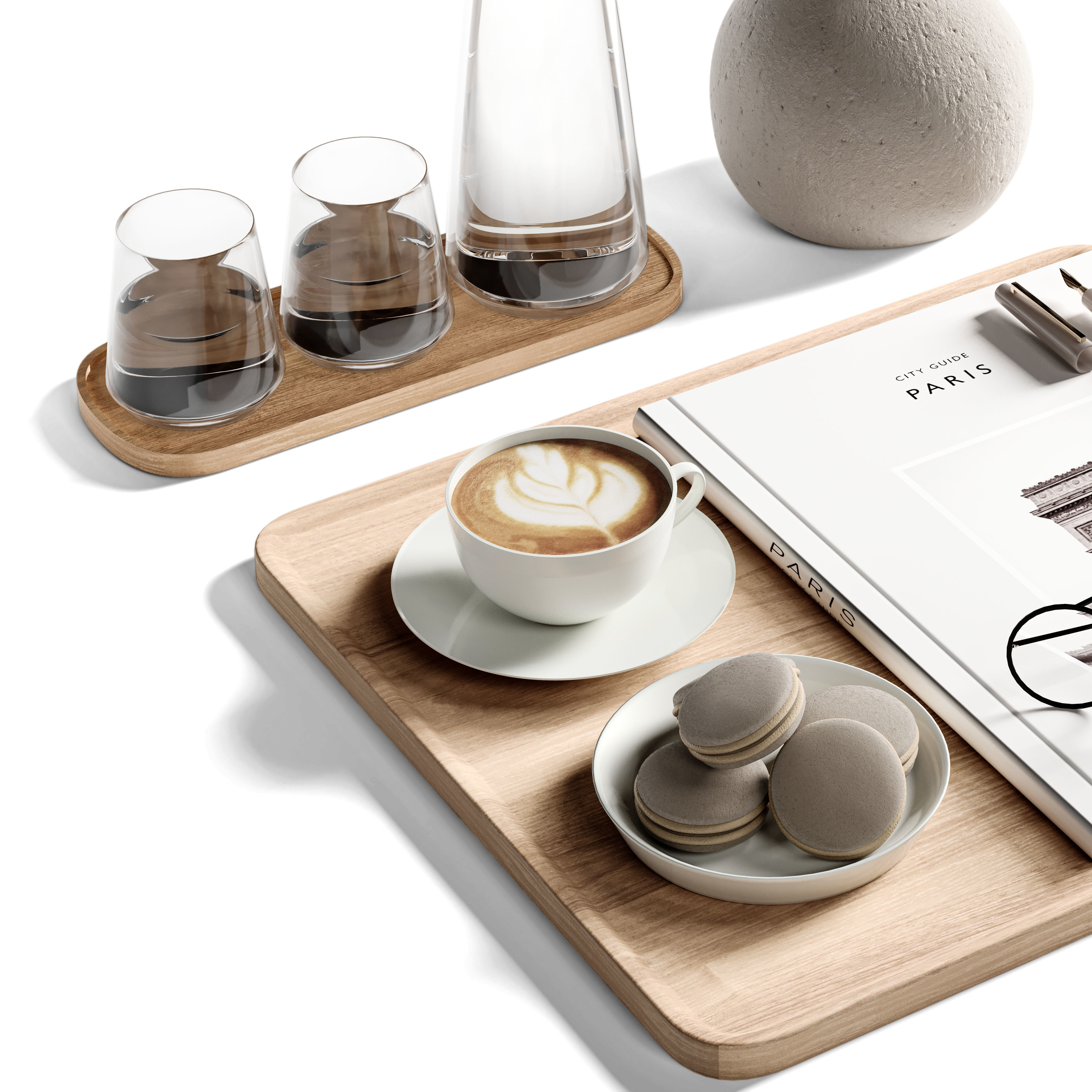 Decorative Set 12 3D model_3