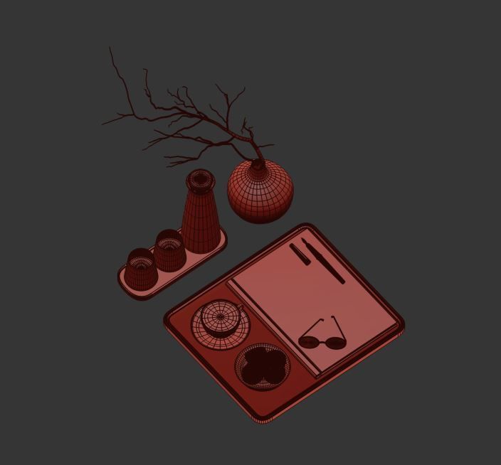 Decorative Set 12 3D model_12