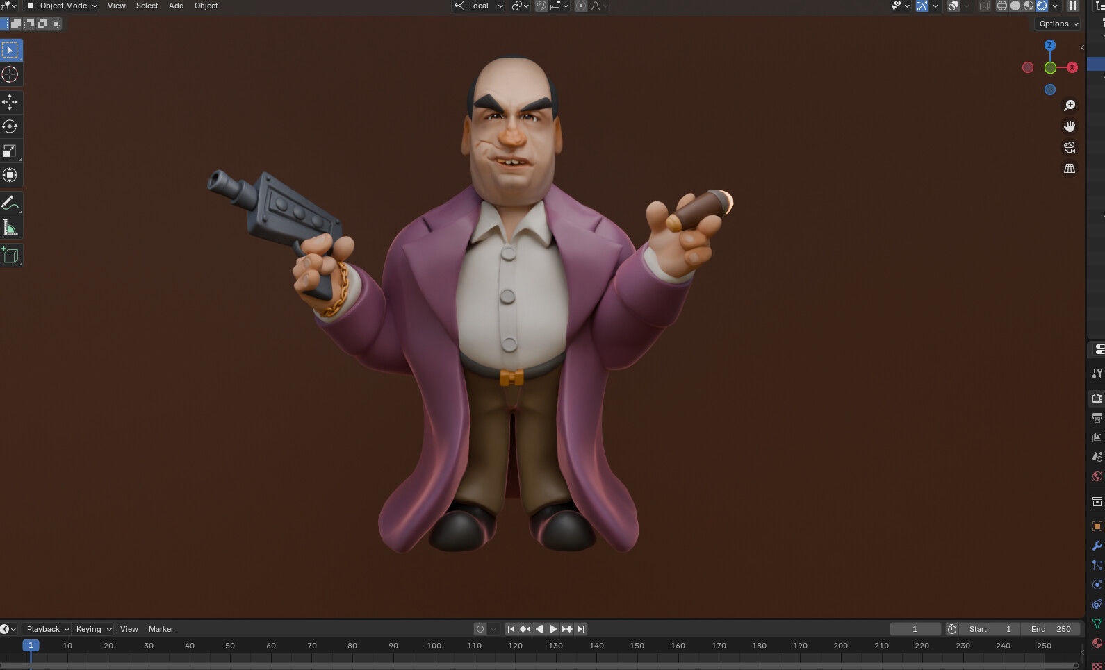 Penguin Colin Farrell 3D print model_1