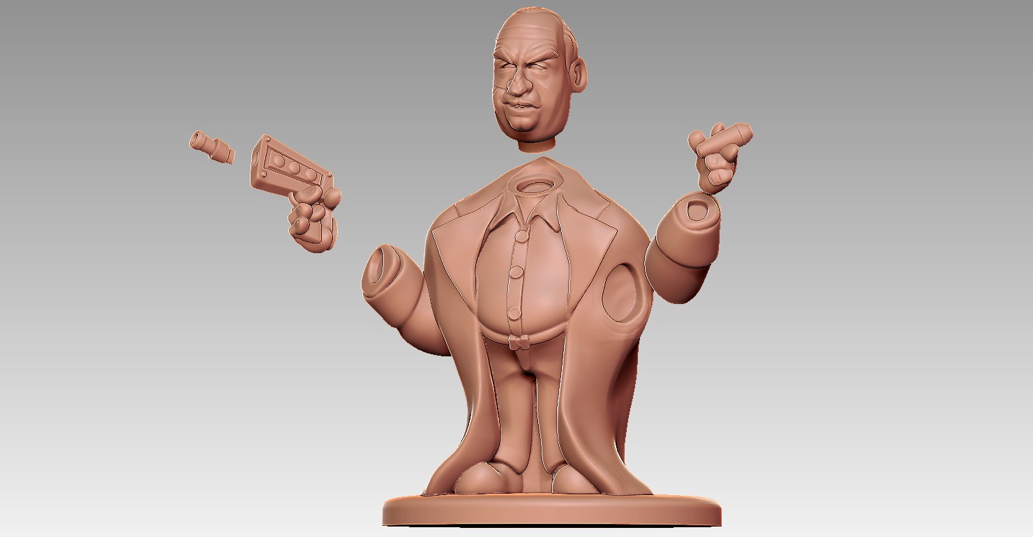 Penguin Colin Farrell 3D print model_4