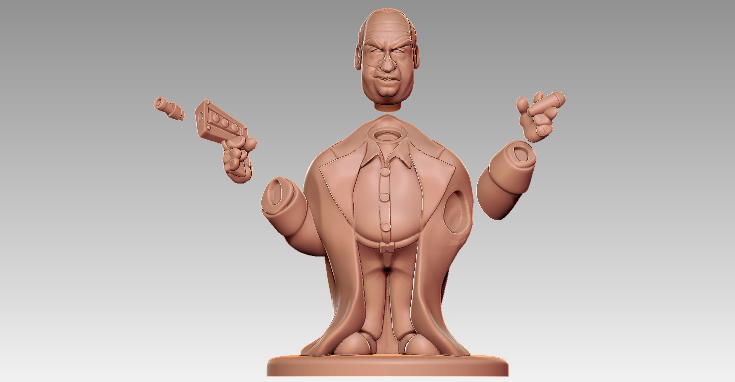 Penguin Colin Farrell 3D print model_3