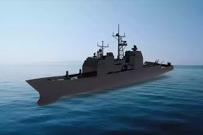 USS Donald Cook 3D model