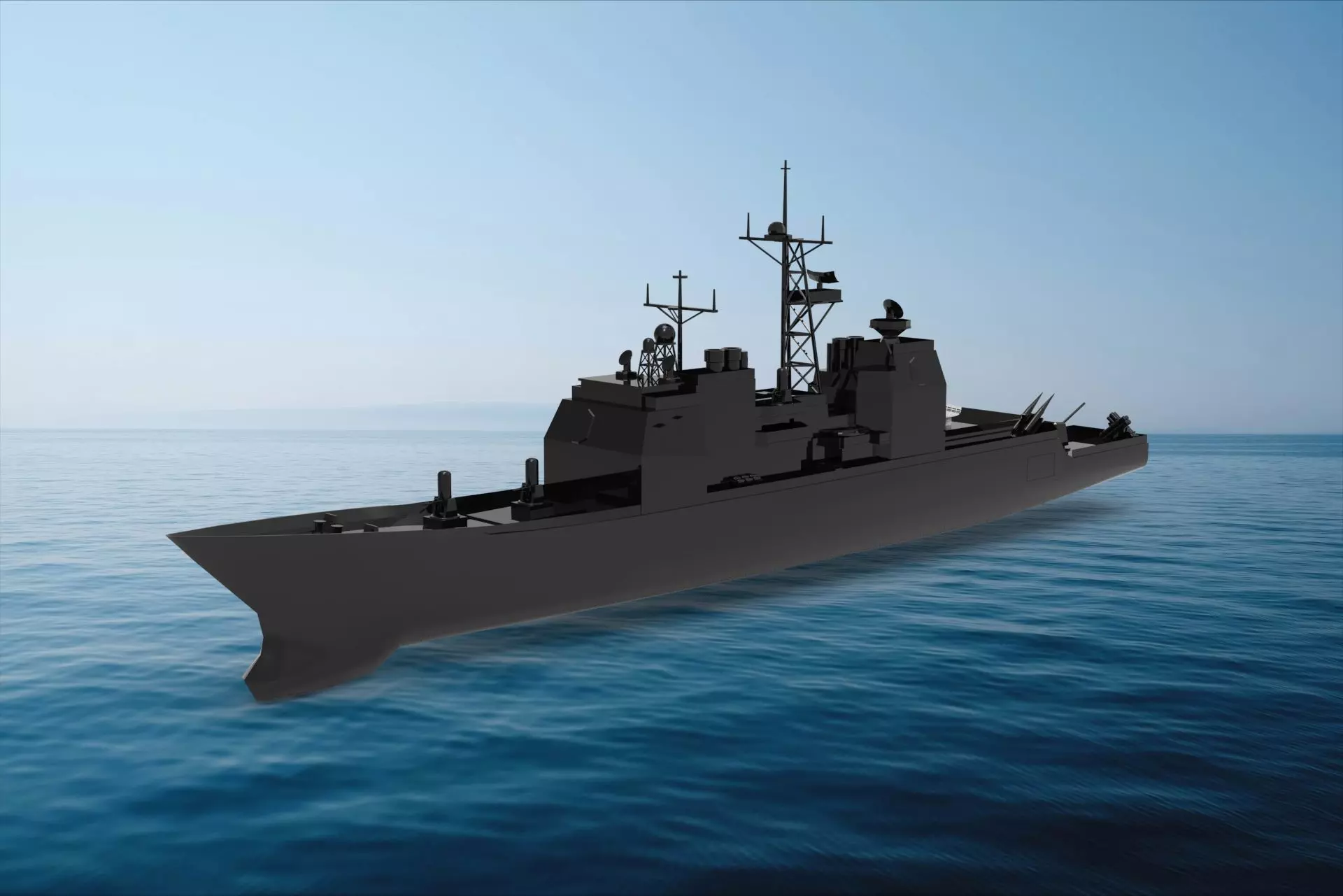 USS Donald Cook 3D model_0