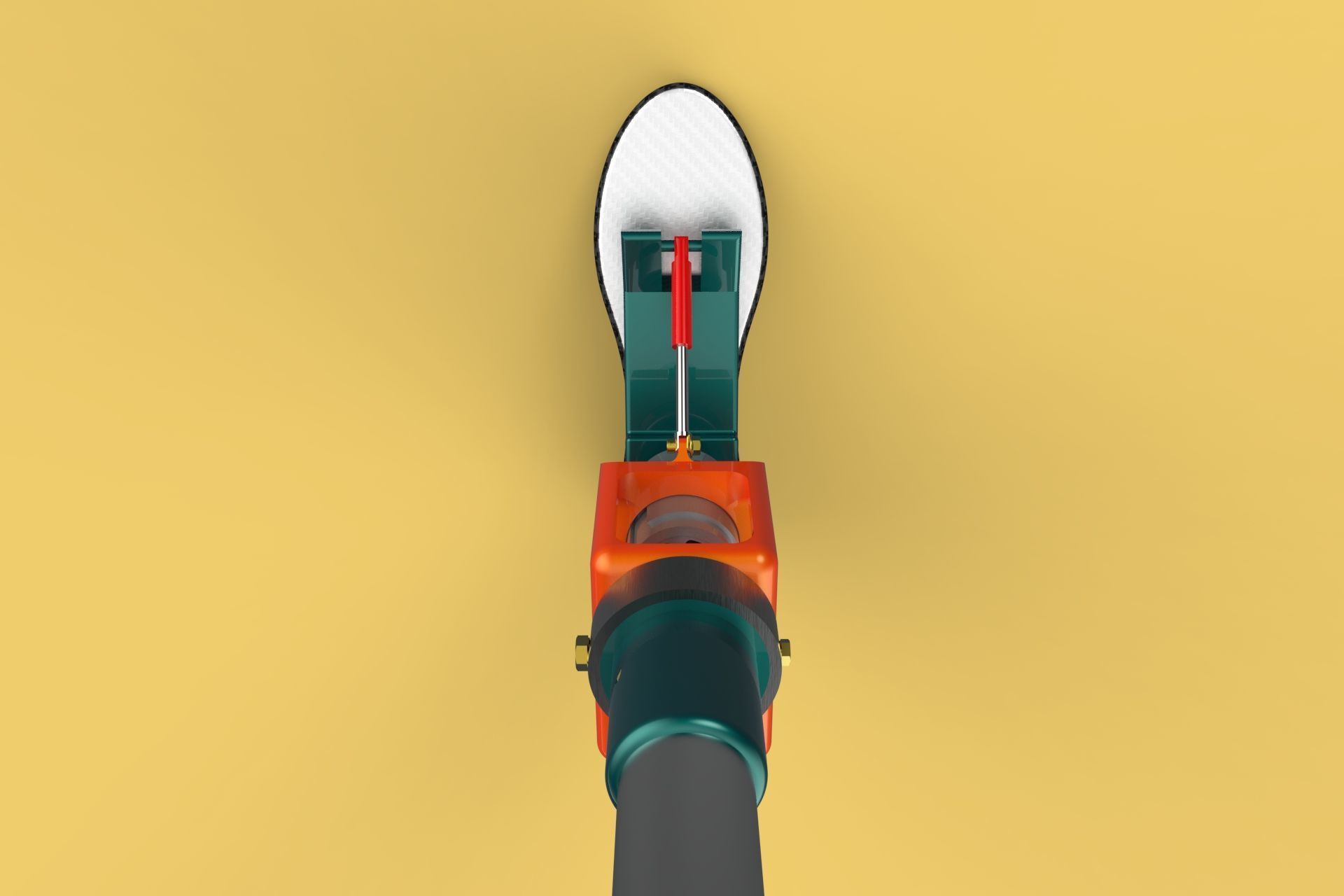 POWERED ANKLE-KNEE PROSTHESIS ROBOTIC MECHANICAL LEG PROSTHETIC 3D model_10