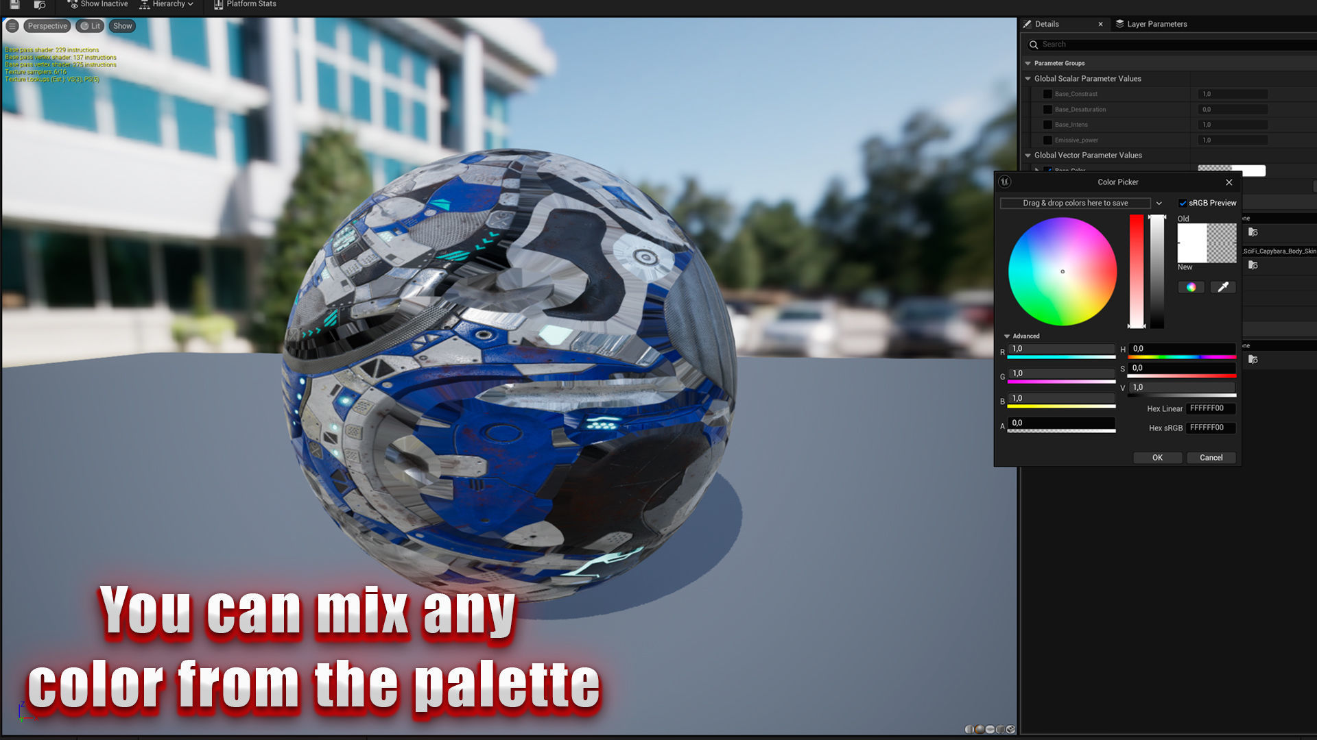 Sci-Fi Eagle Low-poly 3D model_12