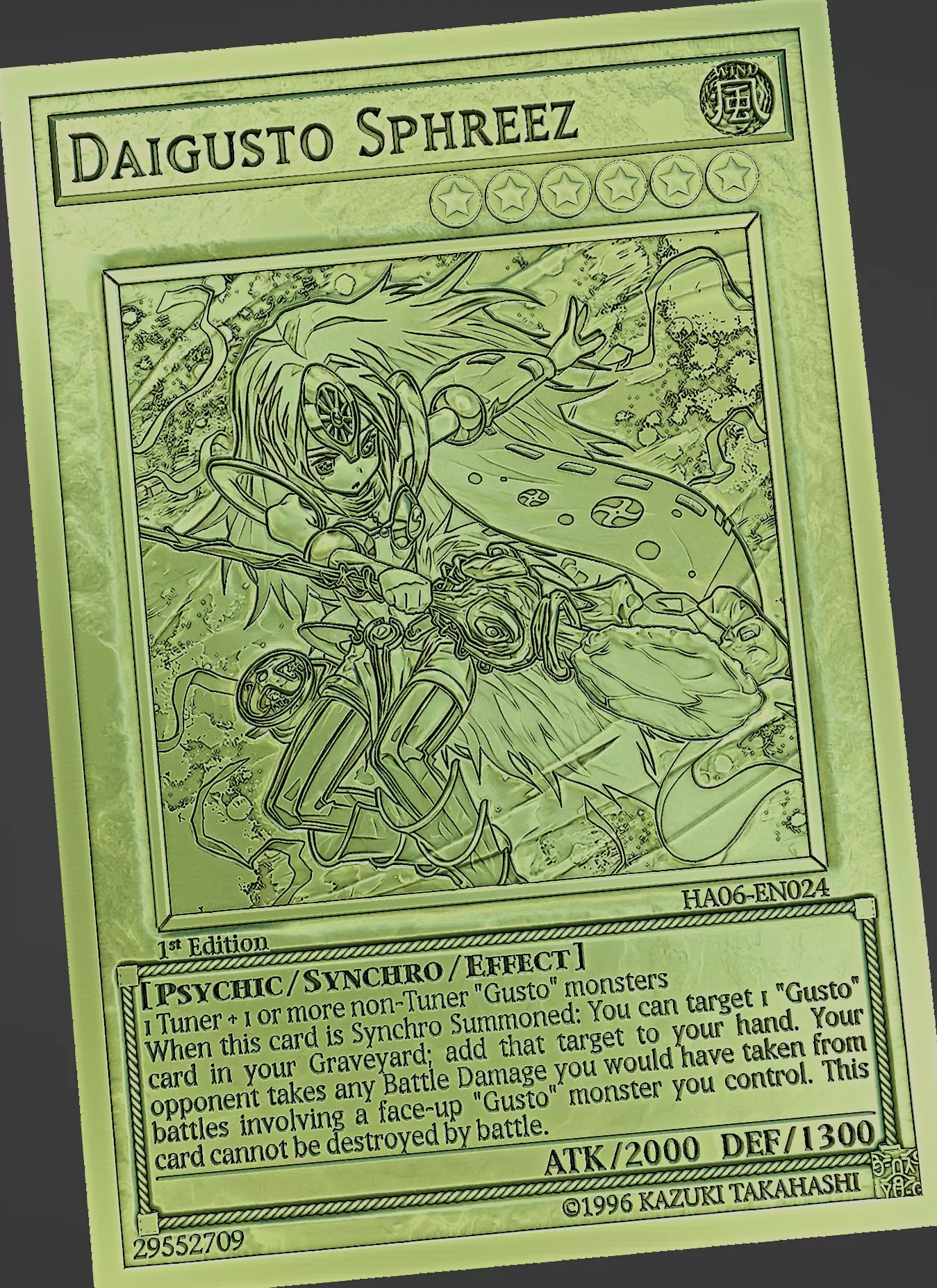 Daigusto Sphreez - yu-gi-oh Free 3D print model