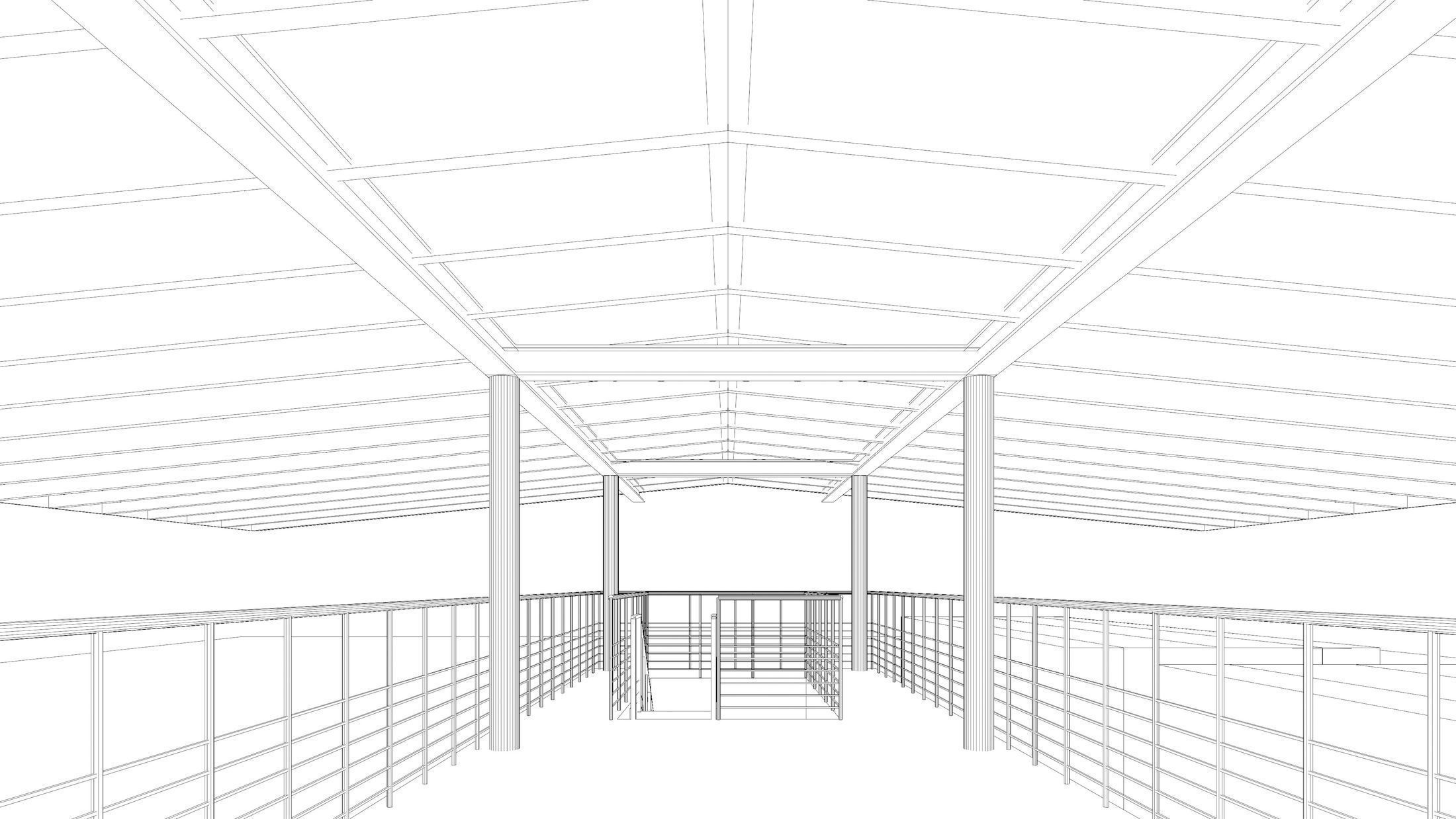 Truck weight scale station 24i15 3D model_17