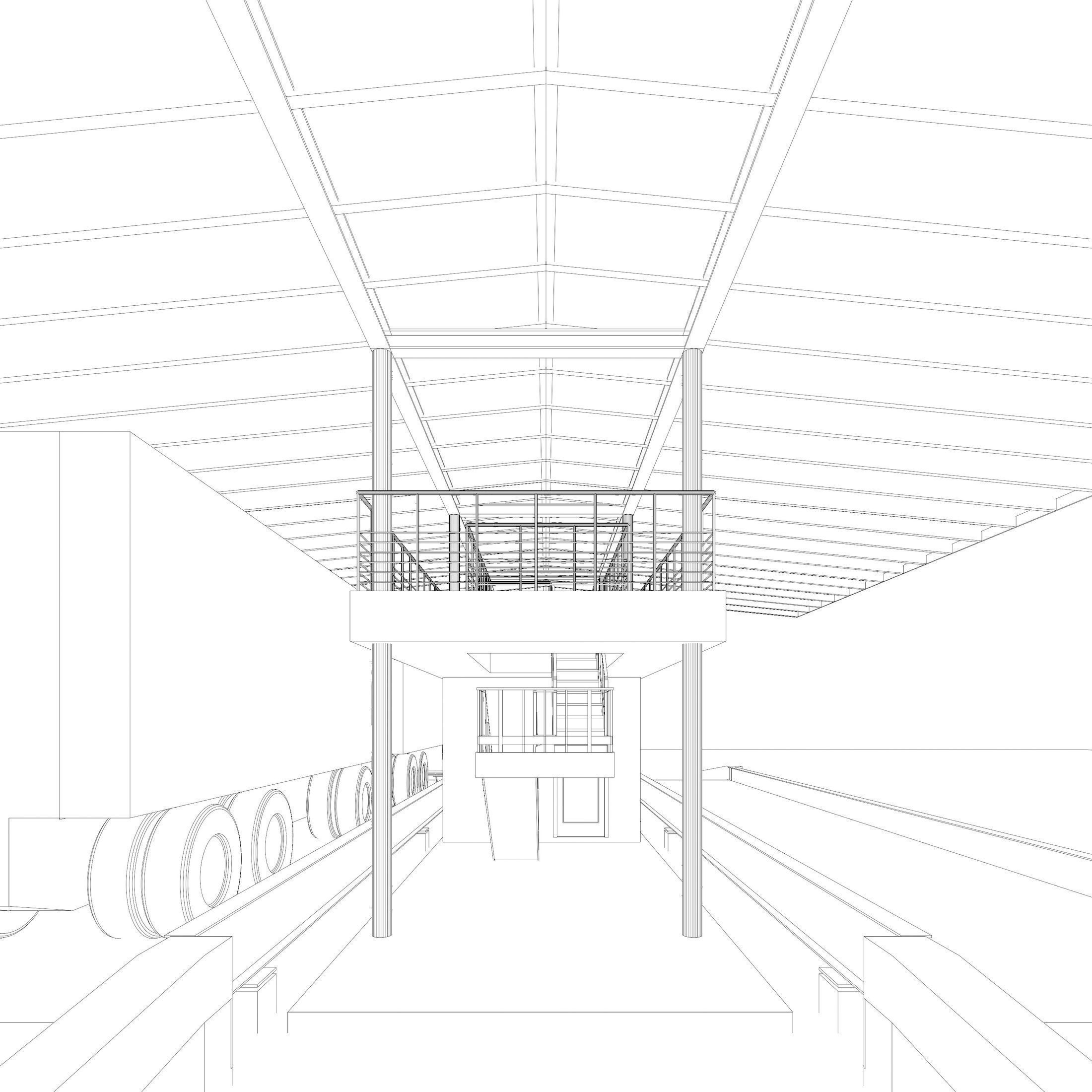 Truck weight scale station 24i15 3D model_18