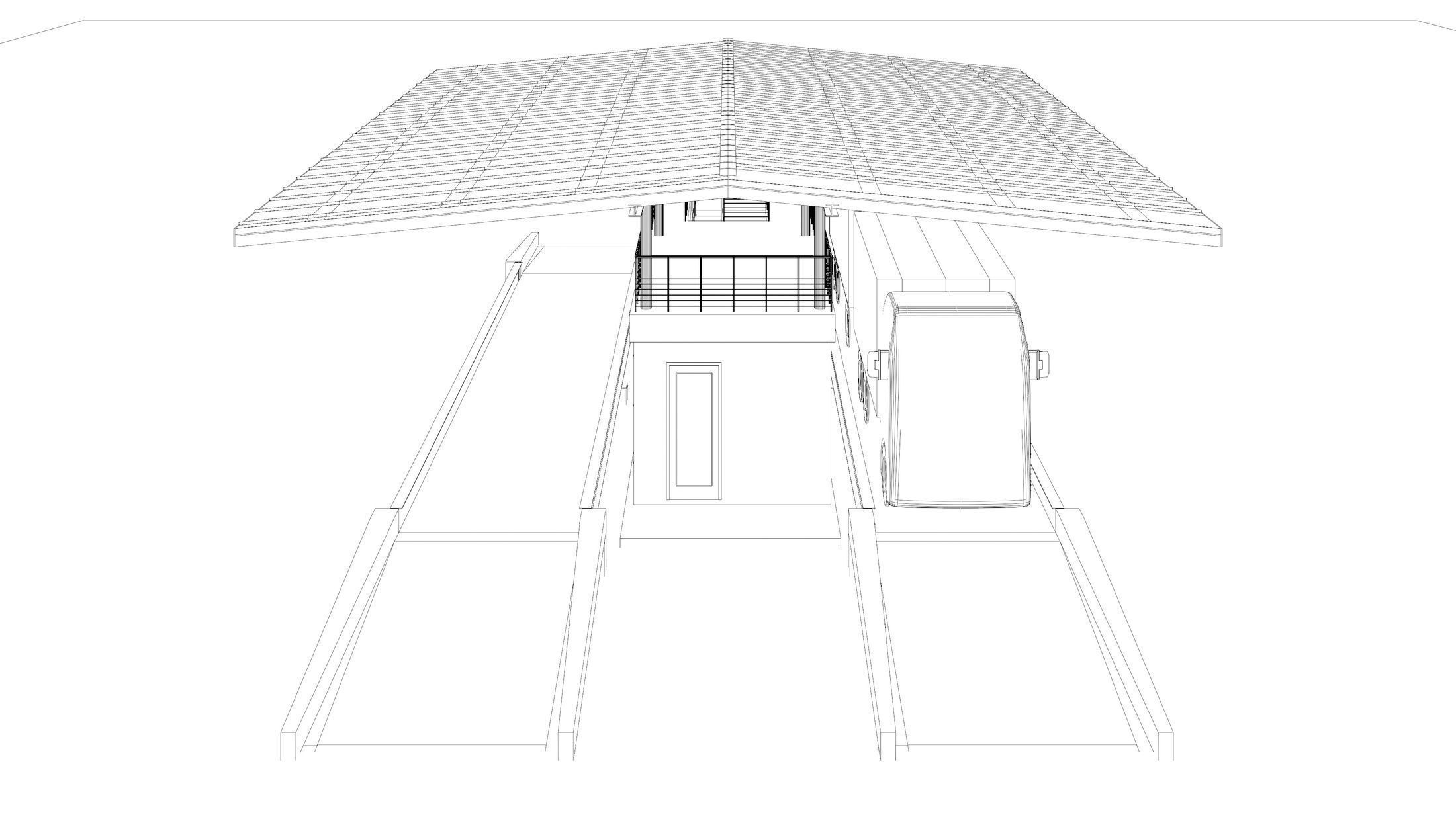 Truck weight scale station 24i15 3D model_11