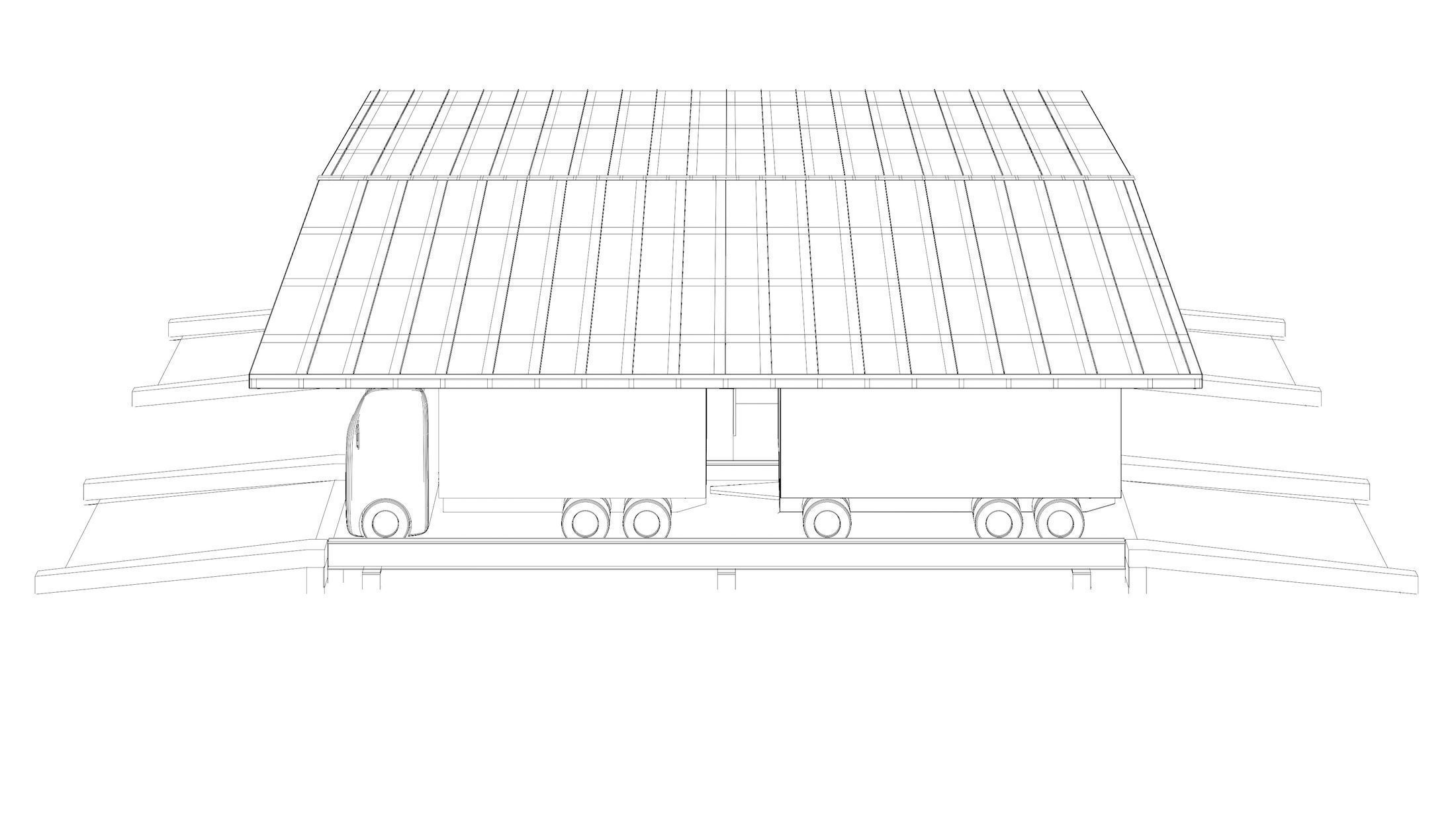 Truck weight scale station 24i15 3D model_13