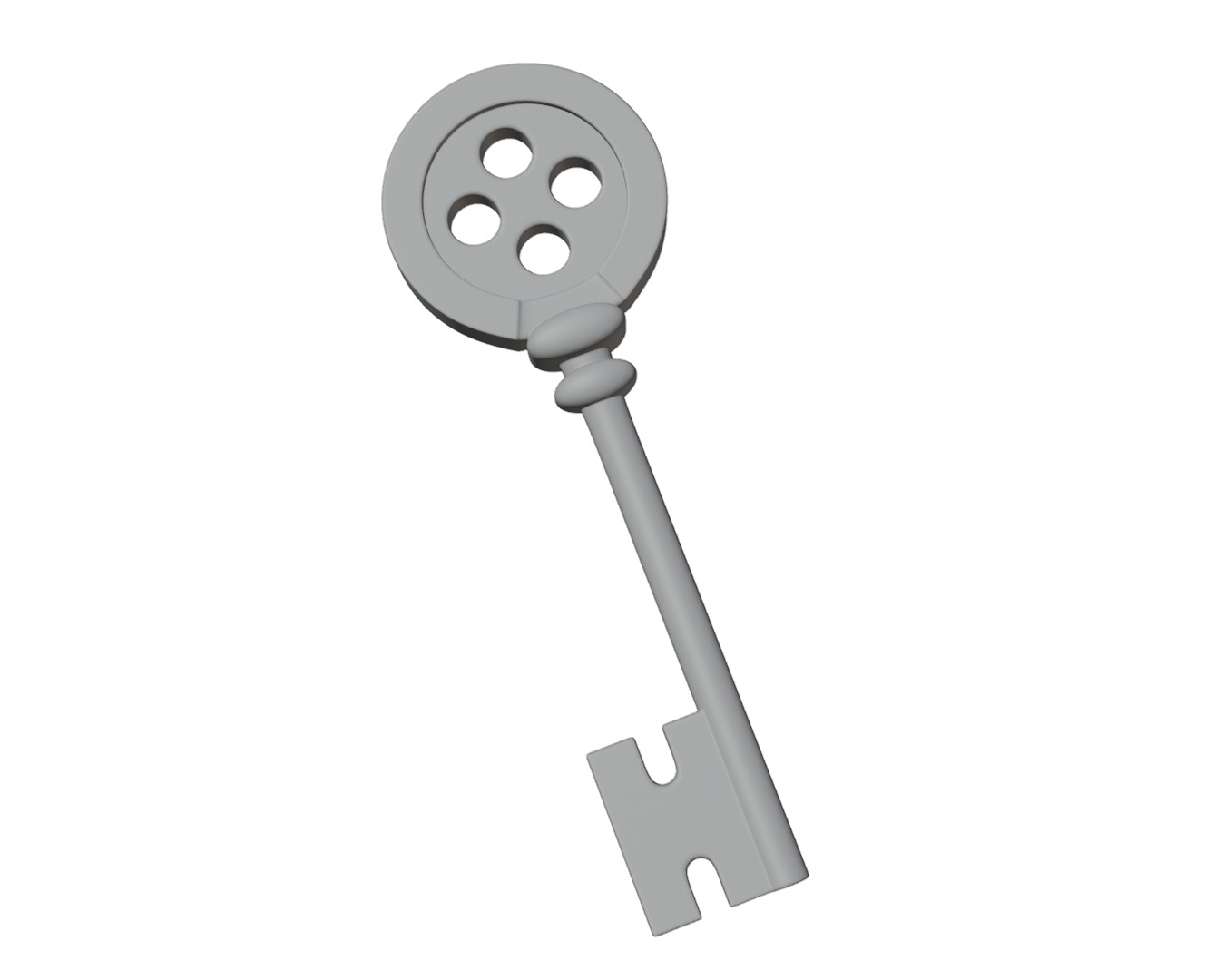 Coraline Button Key to the Other World coraline movie 3D print model_2