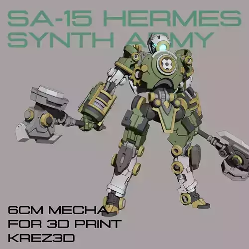 SA-15 Hermes 3D print model