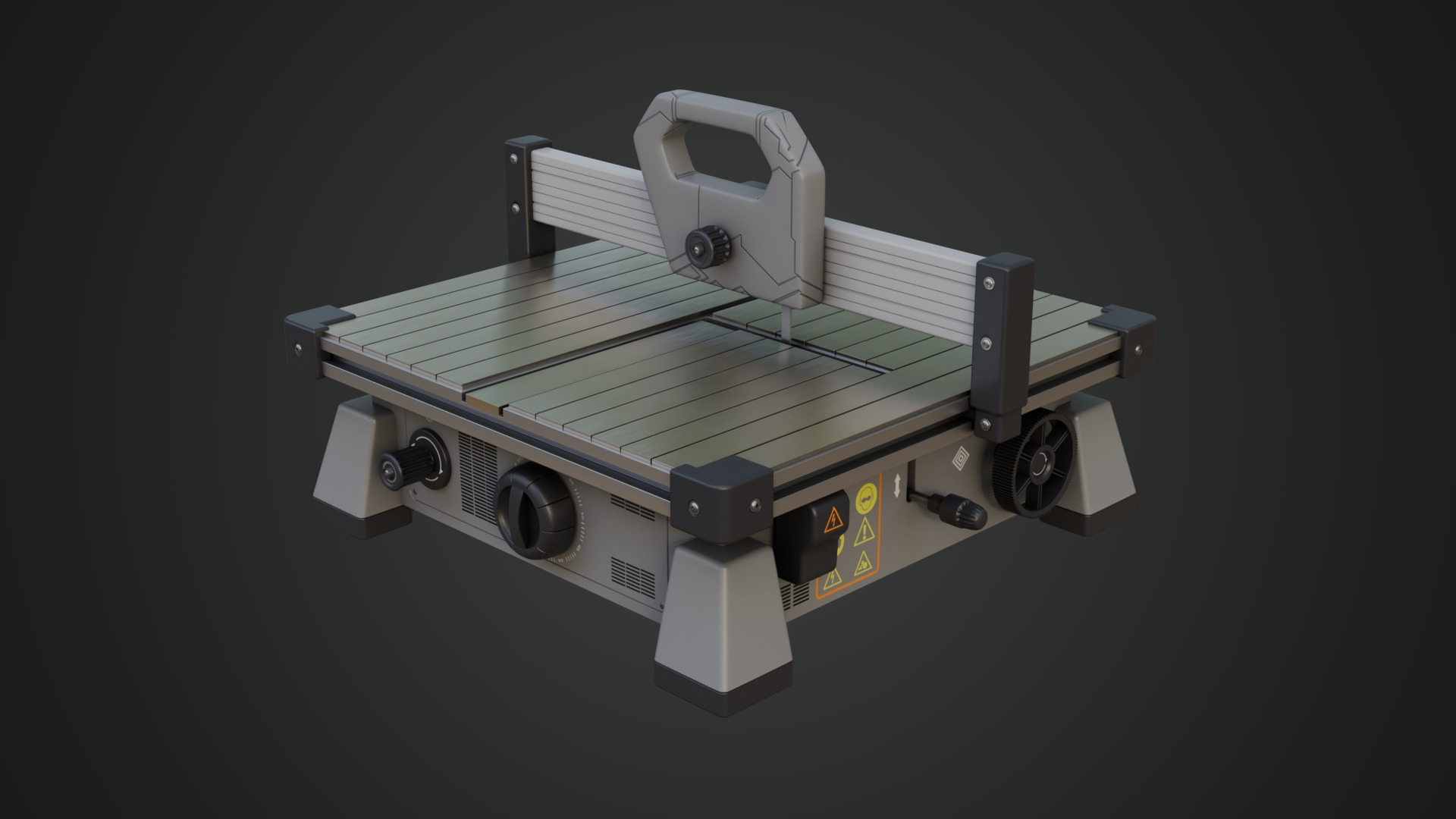 Compact Panel Saw 3D model_1