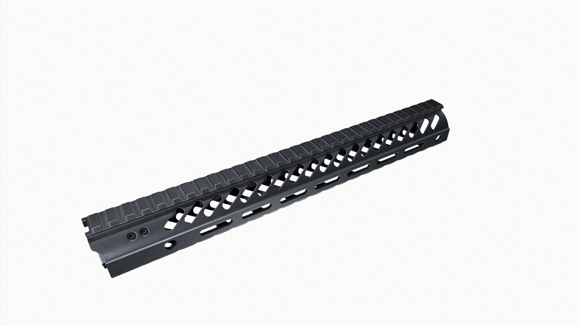 Mcsr-Rail-AR-15 Low-poly 3D model_3