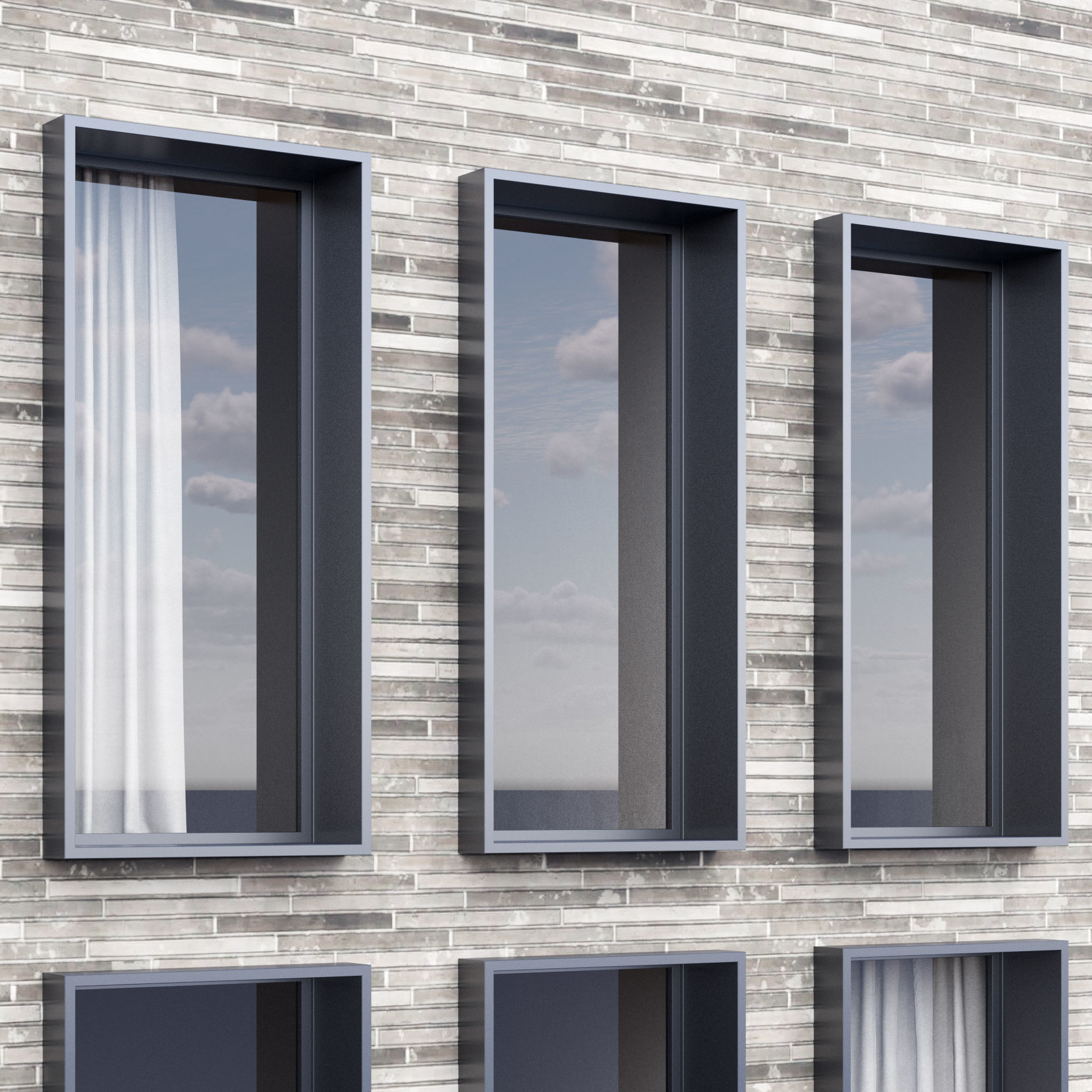 Building set 2 3D Model Collection_11