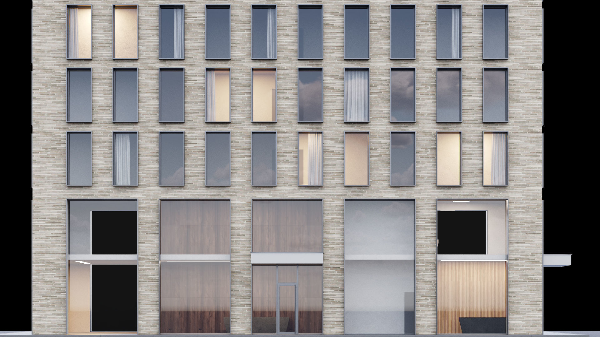 Building set 2 3D Model Collection_6