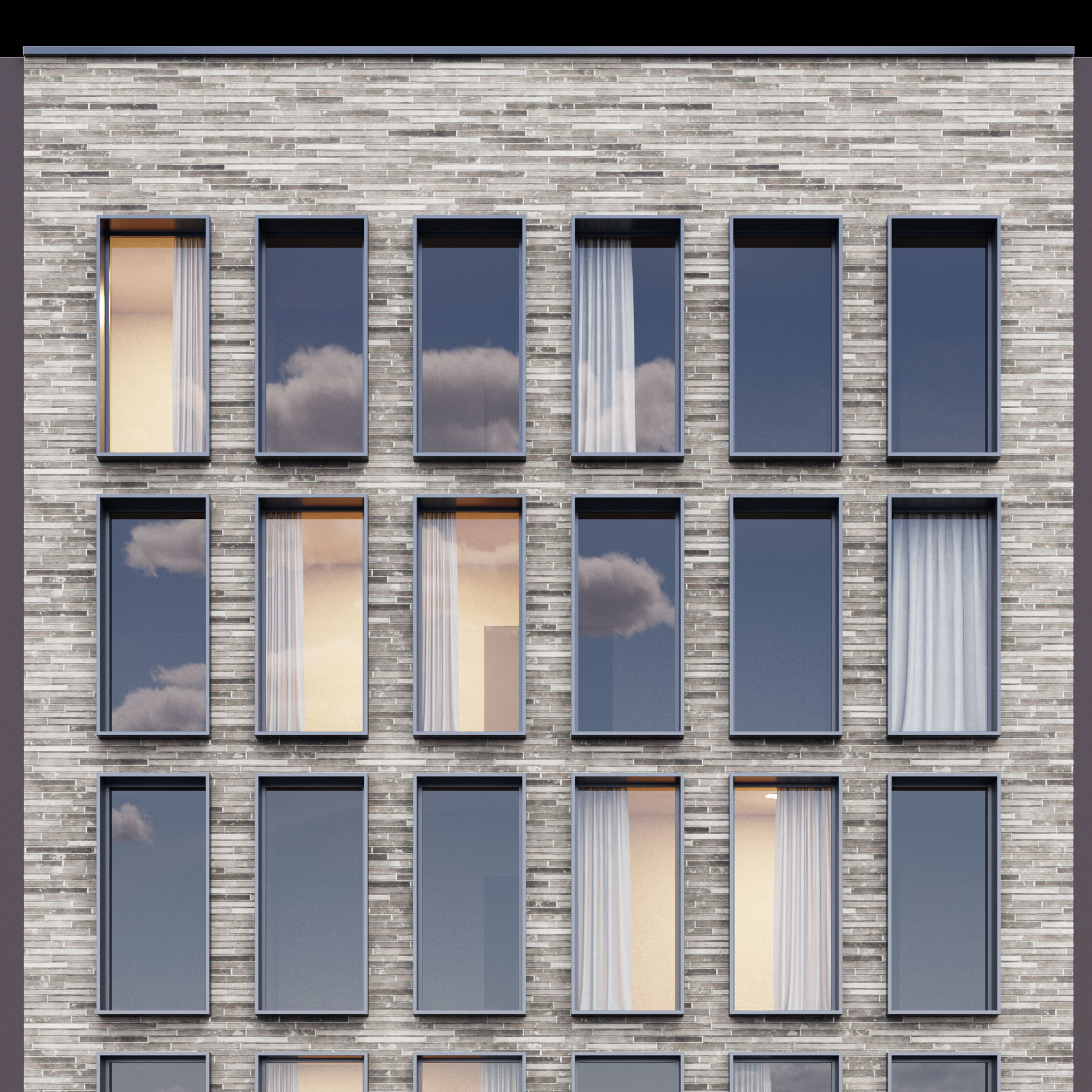 Building set 2 3D Model Collection_15