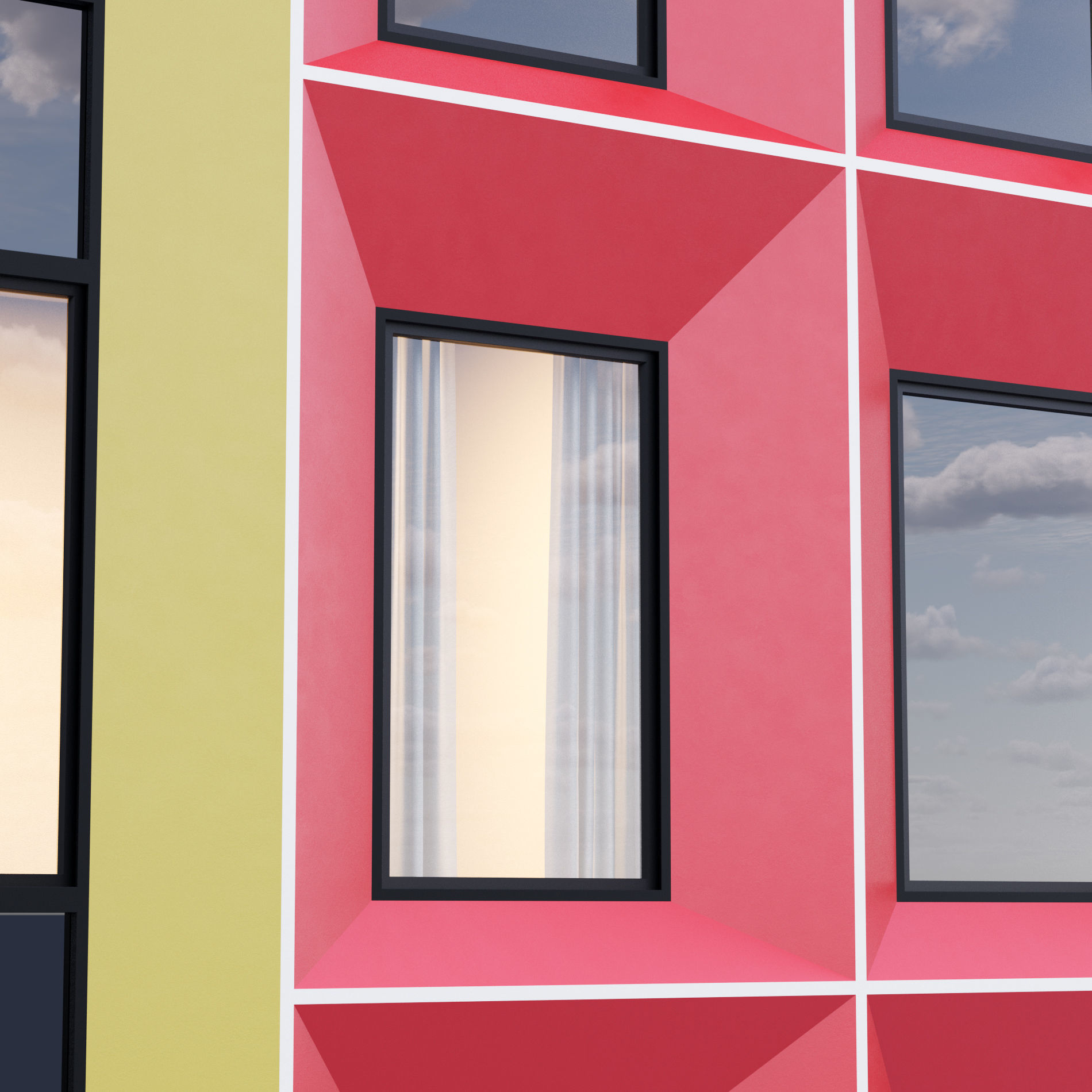  Building set 4 3D Model Collection_16