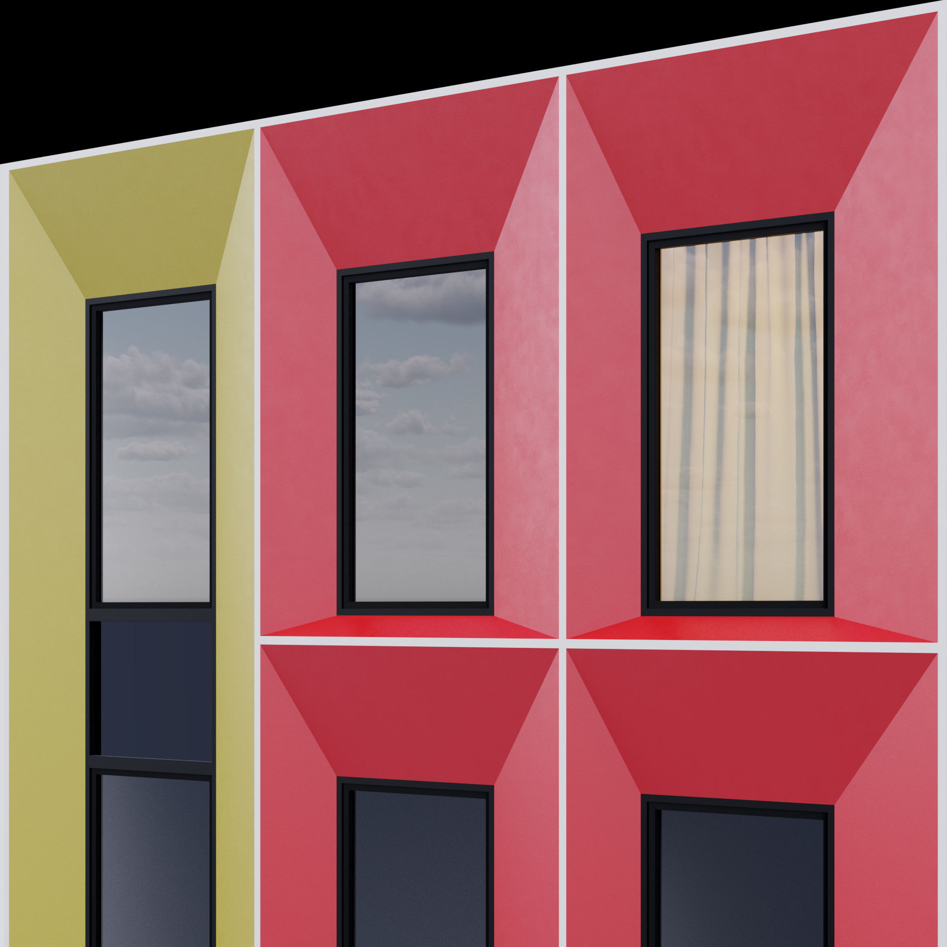  Building set 4 3D Model Collection_14