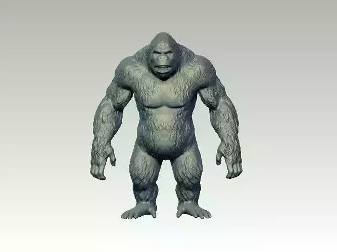 King Kong skull island statue - 3D print 3D print model